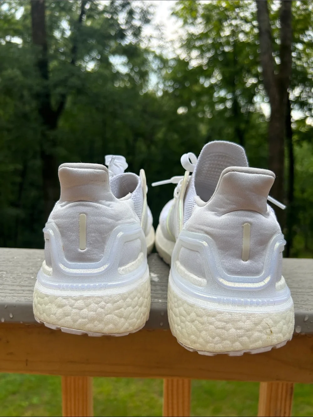 adidas UltraBoost 20 'White Iridescent' men’s size 8
